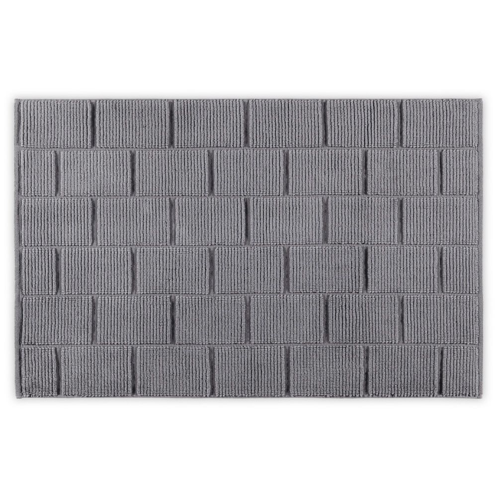 Sivi Kupatilski Prekrivač 'Tile - Grey Grey Bathmat' slika 1