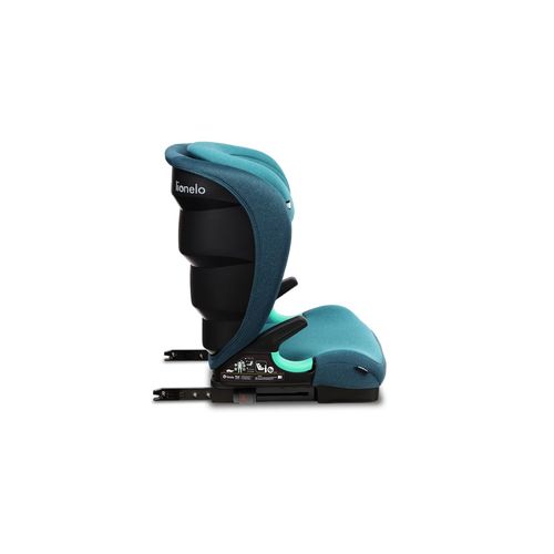 Lionelo i-Size autosjedalica Neal, ISOFIX, 100-150cm, zelena + ORGANIZATOR slika 4