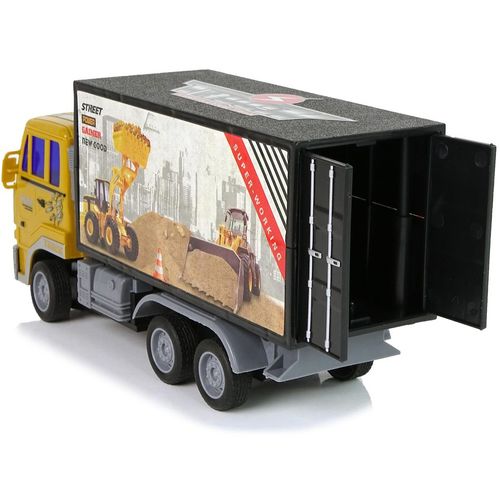 Kamion s prikolicom i građevinskim motivima 1:24 na daljinsko upravljanje slika 5