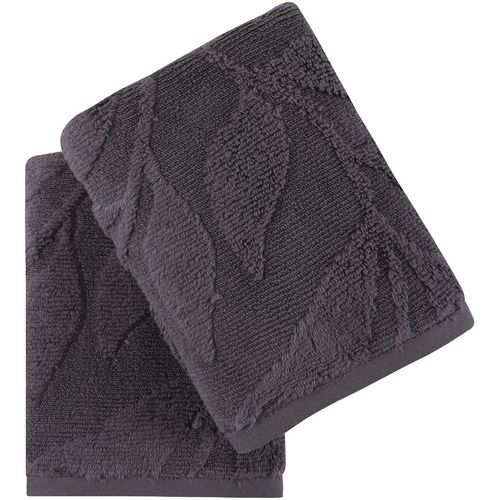L'essential Maison Estela - Dark Grey Dark Grey Hand Towel Set (2 Pieces) slika 3