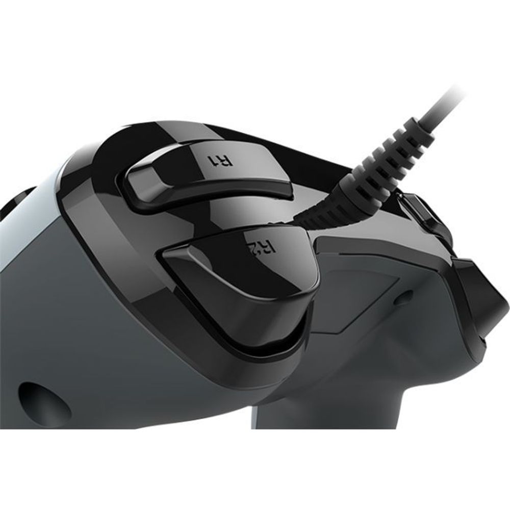 Bigben Wired Nacon Controller PS4 3m kabel (PC compatible) sivi slika 7