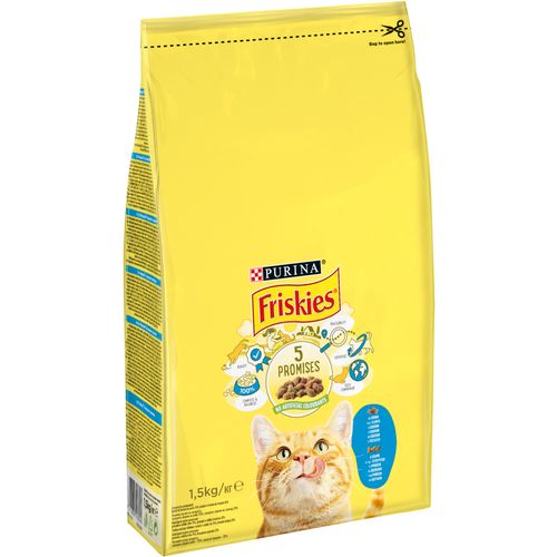 Friskies® Adult, s lososom i s povrćem, 1,5 kg  slika 1