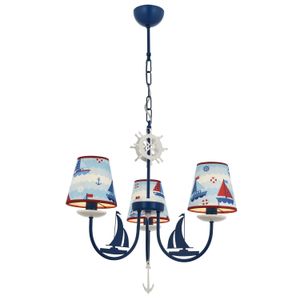 Av-1416-Boat Blue Chandelier