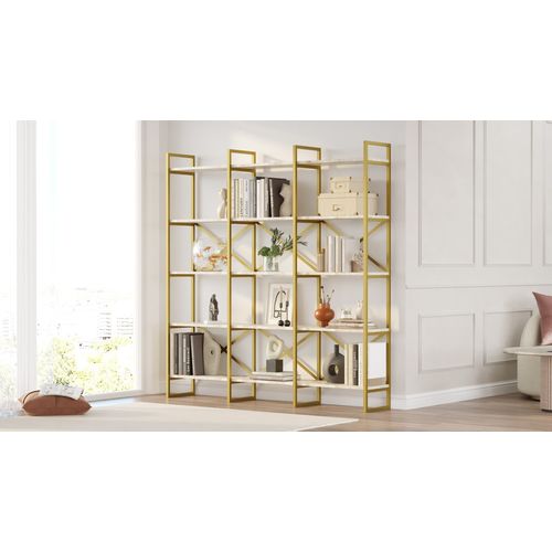 VG6-GE White Marble
Gold Bookshelf slika 3