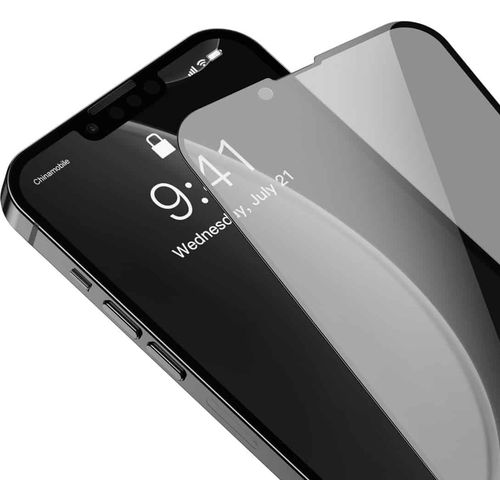Baseus Tempered Glass Anti-spy 0.3mm za iPhone 13 Pro Max (2kom) slika 3