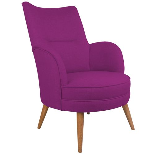 Victoria - Purple Purple Wing Chair slika 1