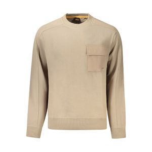 HUGO BOSS SWEATSHIRT WITHOUT ZIP MEN BEIGE