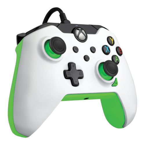 XBOXONE/XSX&PC Wired Controller White Neon (Green) slika 2