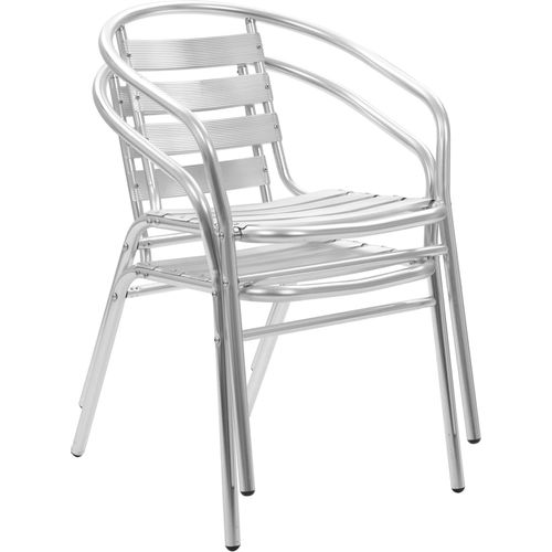 Složive vrtne stolice od aluminija 2 kom slika 24