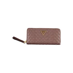 GUESS JEANS WOMEN'S WALLET BROWN