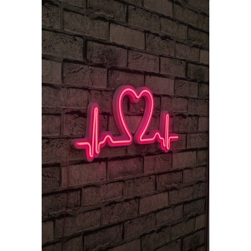 Wallity Ukrasna plastična LED rasvjeta, Love Rhythm - Pink slika 1