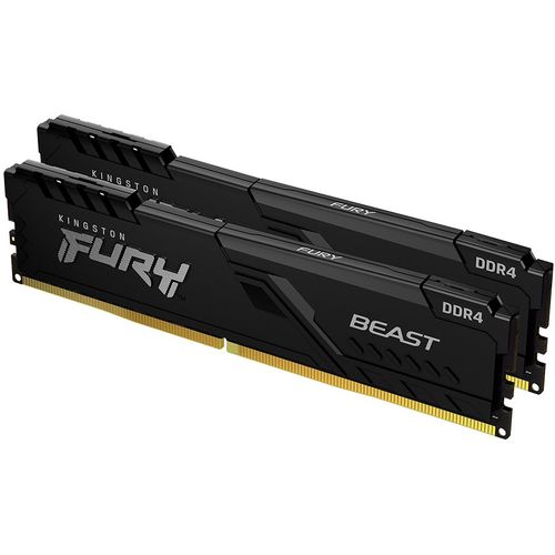 KINGSTON Fury Beast 32GB (2x16GB) DDR4 3600MHz CL18 - Memorija slika 1