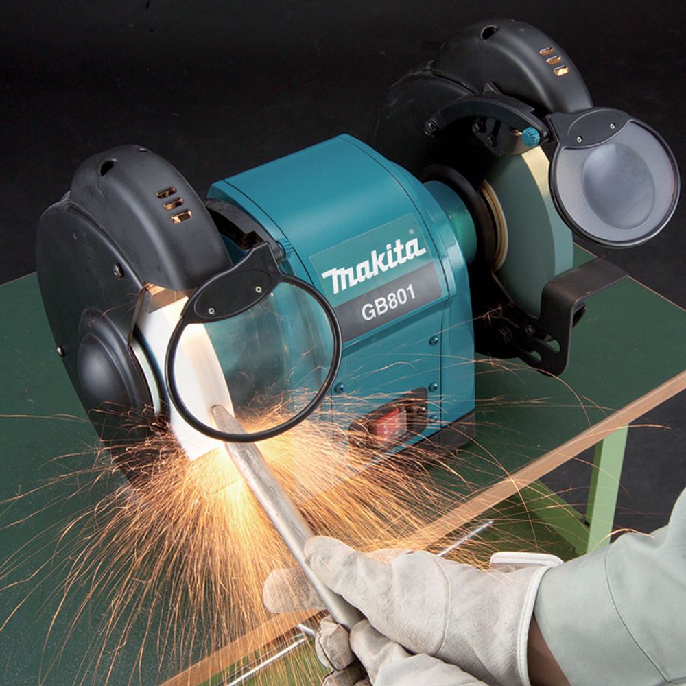 Makita - Dvostrana stolna brusilica GB801 slika 2