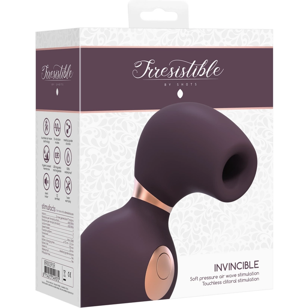 Irresistible by Shots Invincible - zračni pulsni vibrator slika 2