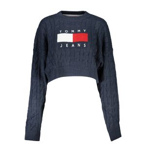 Ženski pulover TOMMY HILFIGER u plavoj boji