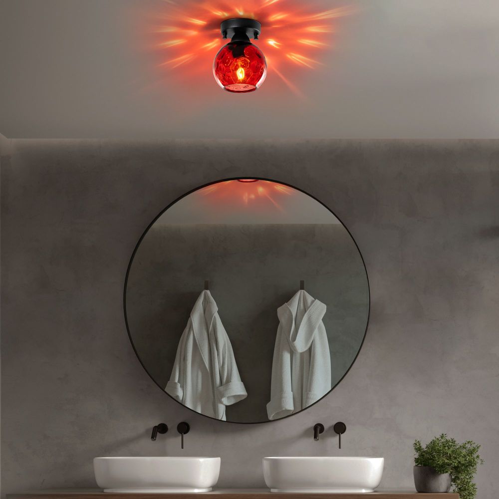 Luster Benek – 15-14371 – boje: crvena, crna slika 2