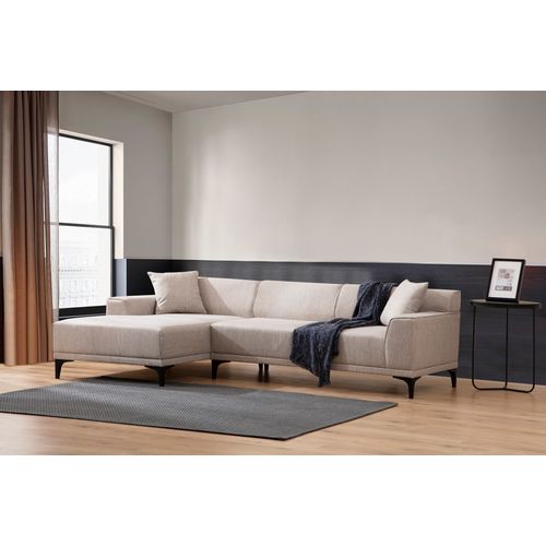 Atelier Del Sofa Kutna garnitura, Bijela, Petra L Corner - White slika 2