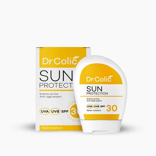 Dr Colić SUN protection SPF30 krema za lice 50ml slika 1