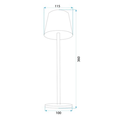 Noćna svijetiljka APP1368-T GREEN slika 4