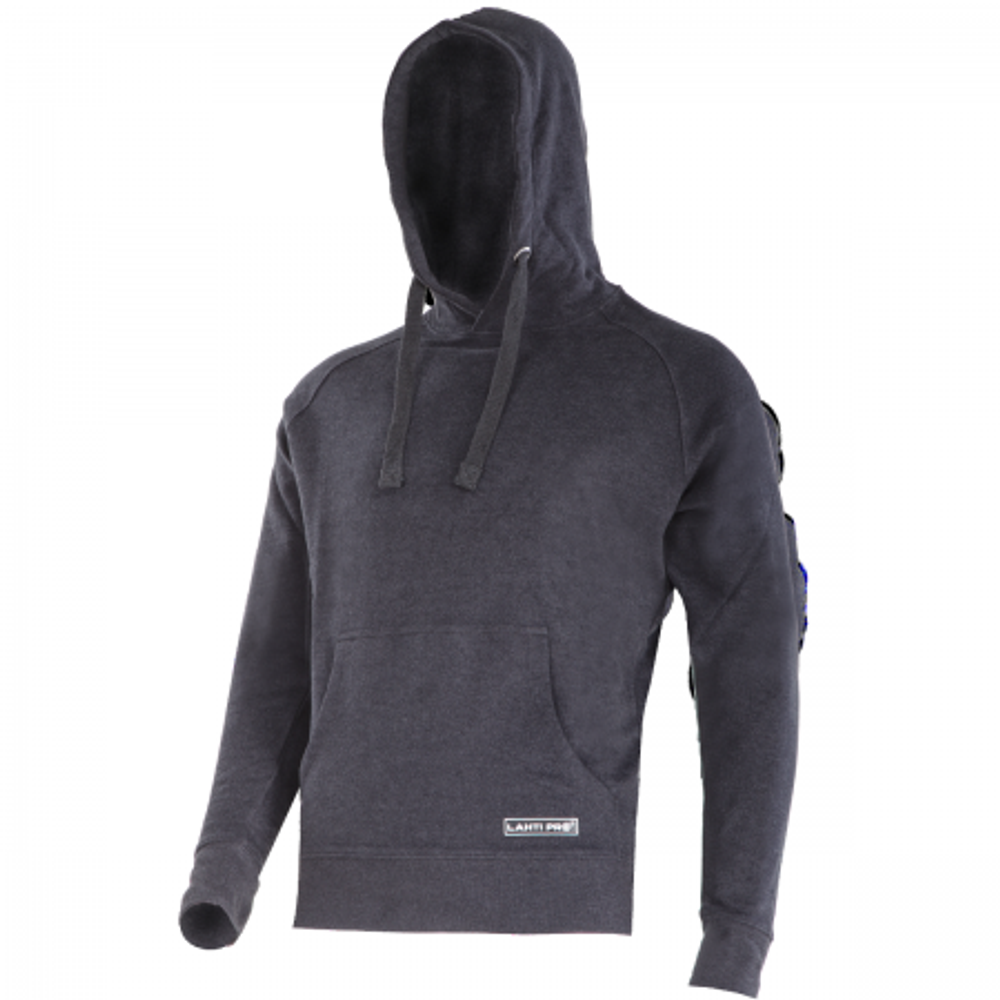 DŽEMPER S KAPULJAČOM CRNI 320G, "3XL", CE  L4013106 slika 1