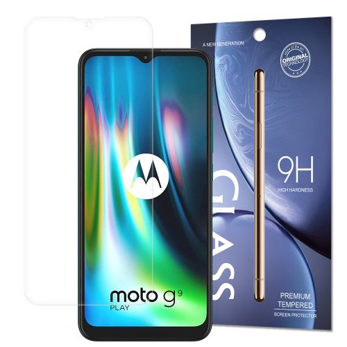 Zaštita zaslona od kaljenog stakla 9H za Motorola Moto G9 Play / Moto E7 Plus slika 1