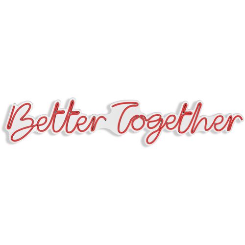 Better Together - Red Red Decorative Plastic Led Lighting slika 7