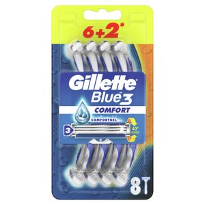 Gillette Blue 3 Comfort 6+2 kom