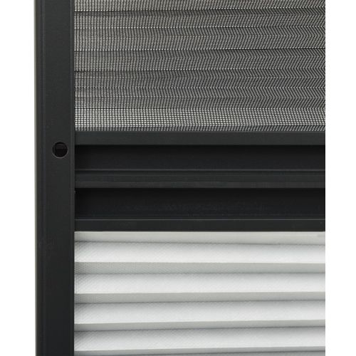 Nabrani zaslon protiv insekata za prozore aluminijski 60x80 cm slika 23