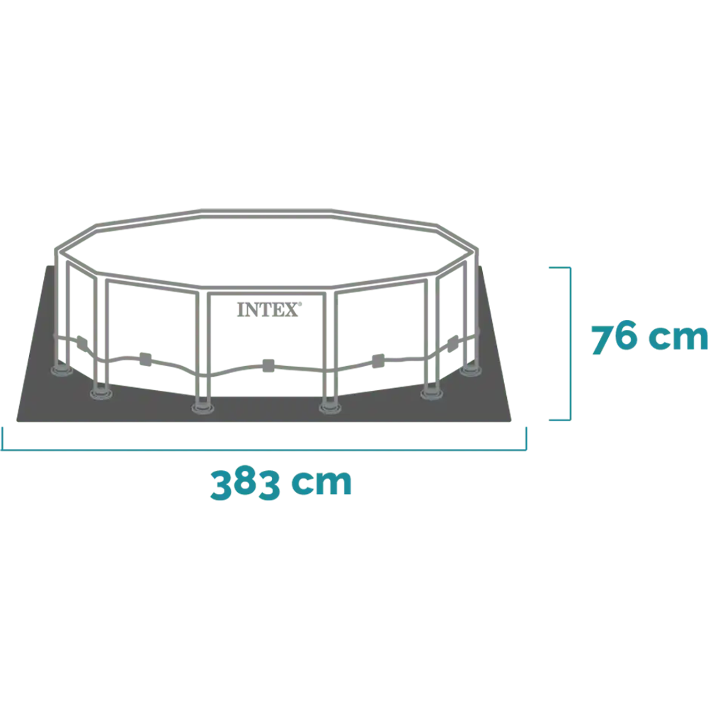 Intex bazen Metal Frame 366 × 76 cm, 28210NP slika 5