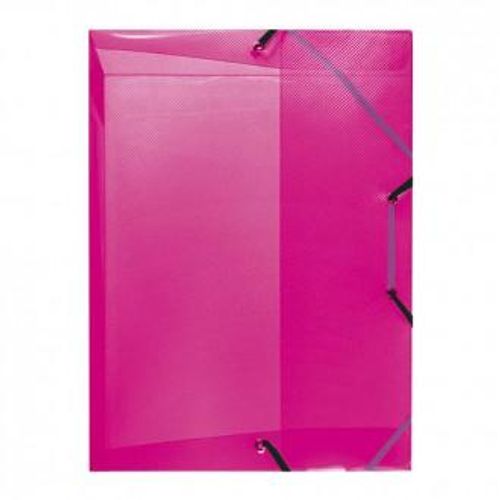 Mapa A4 PP 4 cm s klapom i gumicom pink Herlitz slika 1