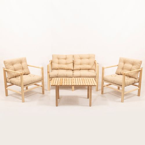 MY028 Natural
Cream Garden Table & Chairs Set (4 Pieces) slika 1
