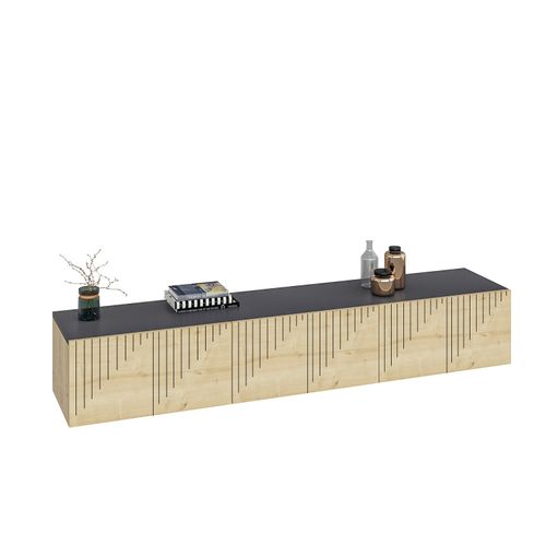 Woody Fashion Stalak za televizor, Artemis - Sapphire Oak, Anthracite slika 8