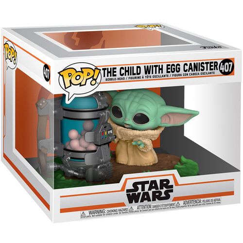 POP figure Star Wars The Mandalorian Child with Canister slika 3