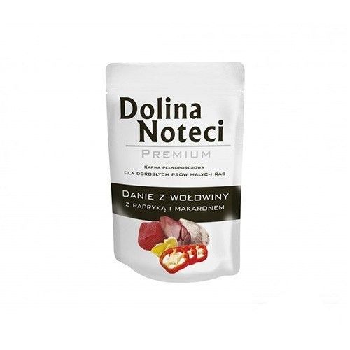 Dolina Noteci Premium Dog Adult Male Rase Govedina sa Pastom i Paprikom 300g slika 1