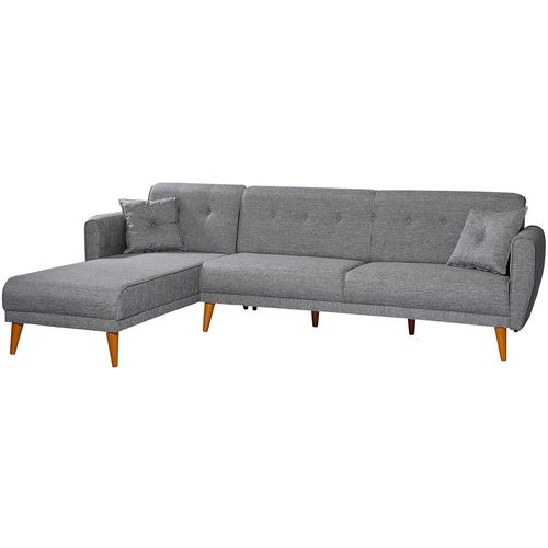 Aria Köşe-Dark Grey Ugao Sofa-Krevet slika 7