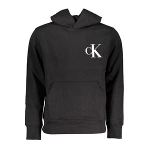 CALVIN KLEIN MEN'S BLACK ZIPLESS SWEATSHIRT