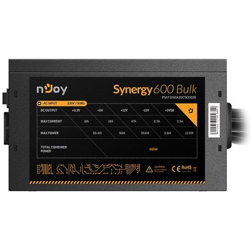 Njoy napajanje Synergy 600 600W napajanje (PSAT1060A20CSCO02B) bulk slika 4