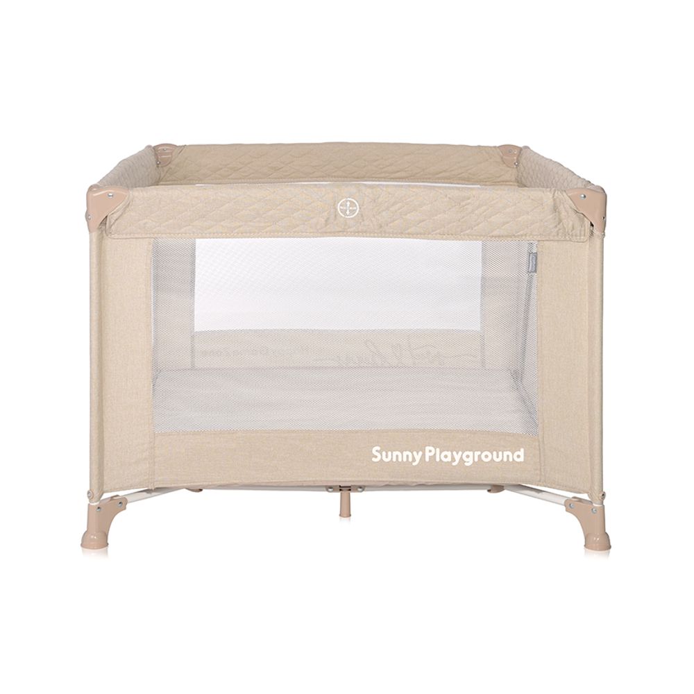 Lorelli Ogradica za igranje Sunny Playground, Fog Beige Star slika 4
