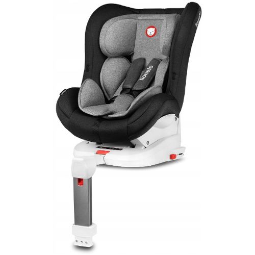 Lionelo autosjedalica Lennart, ISOFIX+noga, 0-18Kg, crna-siva, 5g JAMSTVA slika 2