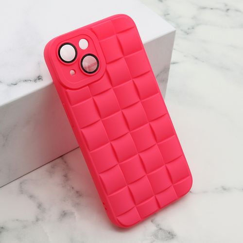 Futrola 3D WALL za iPhone 14 pink slika 1