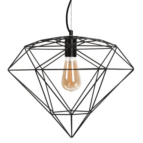 TOOLIGHT VISEĆA SVJETILJKA DIAMOND METAL LOFT BLACK APP563-1CP slika 21