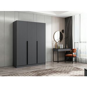 Kale Anthracite - Ormar 2287 u Antracit Boji