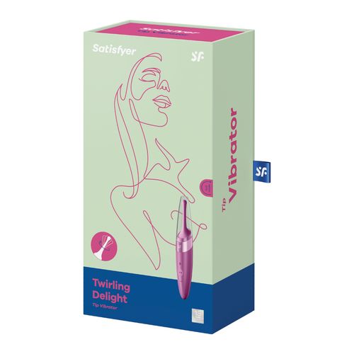 Vibrator Satisfyer Twirling Delight, crveni slika 5