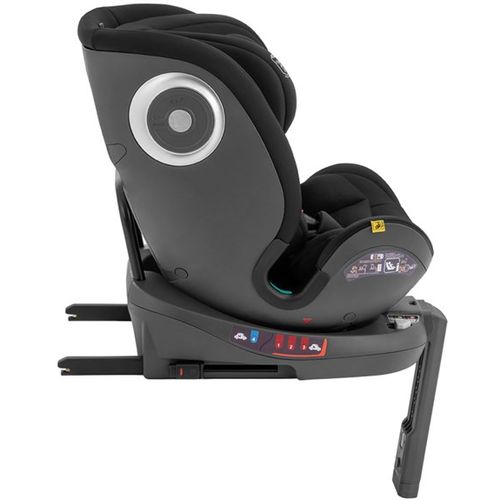 Kikka Boo Rotirajuća auto-sjedalica i-Conic i-Size 0-36kg (40-150cm) Black Isofix slika 7