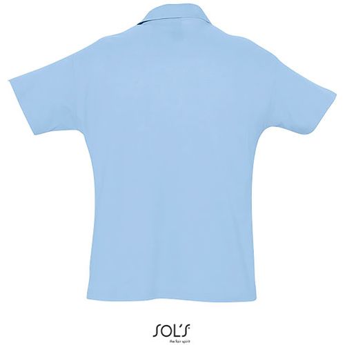 SUMMER II muška polo majica sa kratkim rukavima - Sky blue, XXL  slika 6