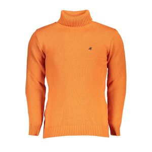 US GRAND POLO MEN'S ORANGE SWEATER