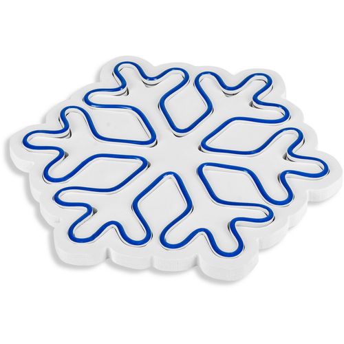 Wallity Ukrasna plastična LED rasvjeta, Snowflake - Blue slika 5