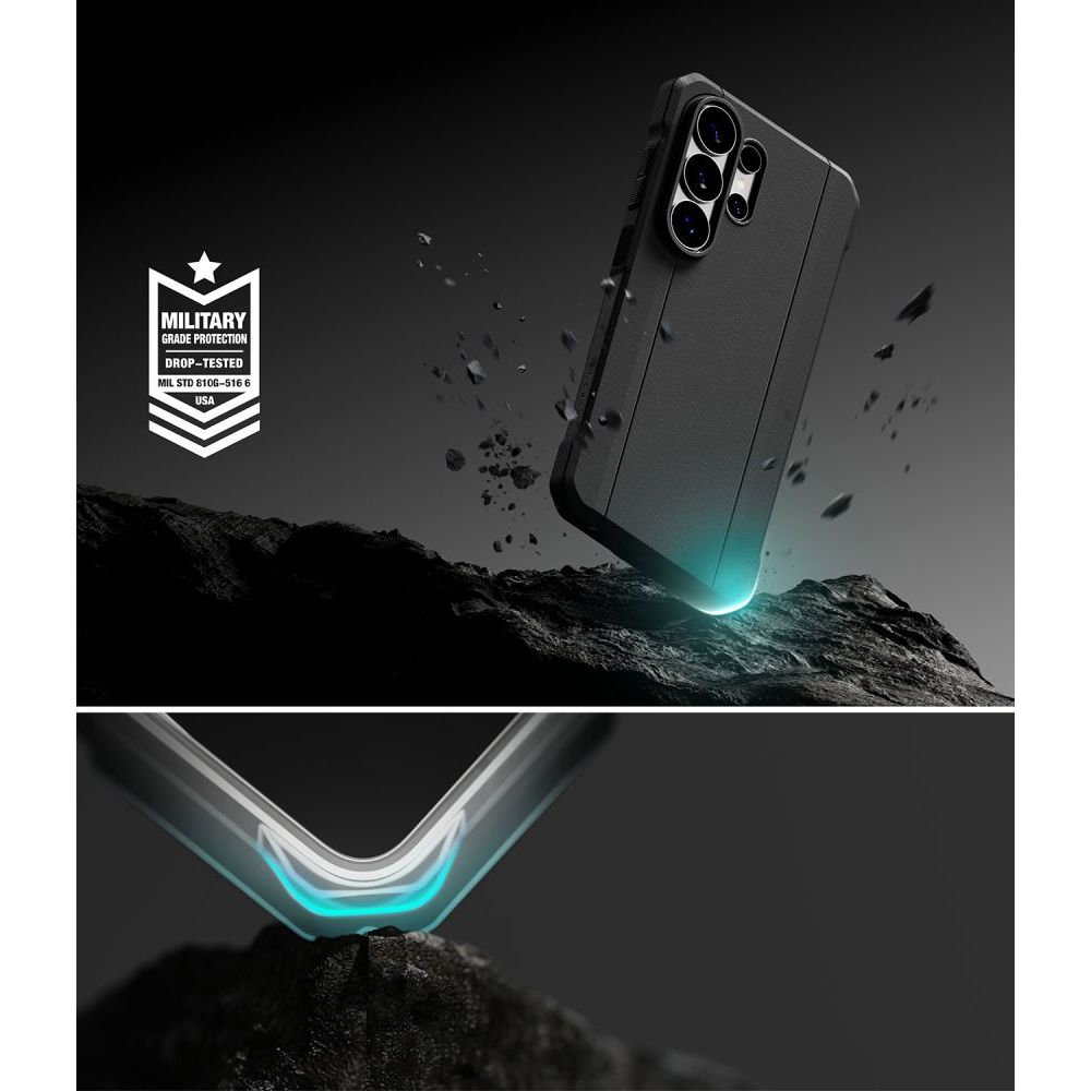 Ringke Onyx Alfa maska za Samsung Galaxy S26 Ultra – crna slika 6