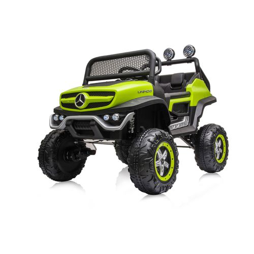 Mercedes auto na akumulator OffRoad Unimog Green slika 10