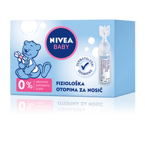NIVEA Baby Nasal solution - ampulice za čišćenje nosića 24x5ml